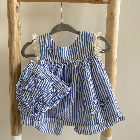 Hive West Palm Beach Almirah matching set - Top & Bloomers size 6-12 months - Picture 5 of 6